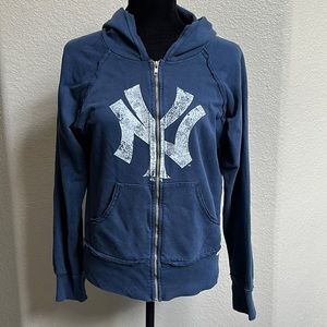 Magestic Vintage NY Hoodie Jacket Women’s Size Large